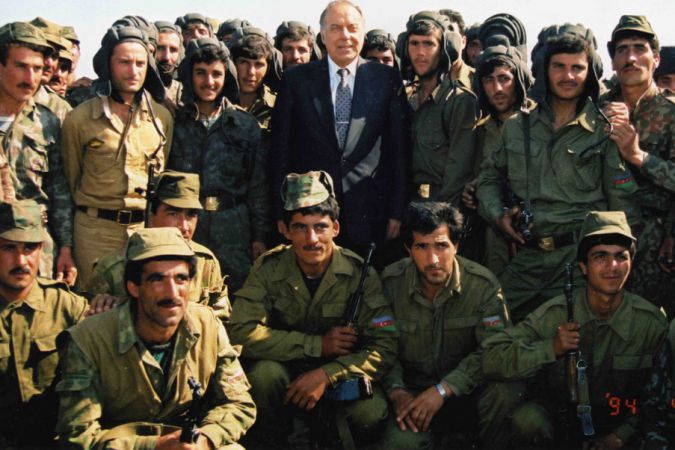 Döyüş bölgəsində. 10 aprel 1994.