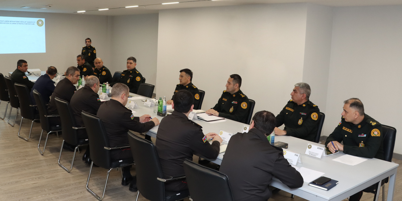 Strateji Obyektlərin Mühafizəsi Dövlət Agentliyində Fövqəladə Hallar Nazirliyinin əməkdaşlarının iştirakı ilə iclas keçirilmişdir.