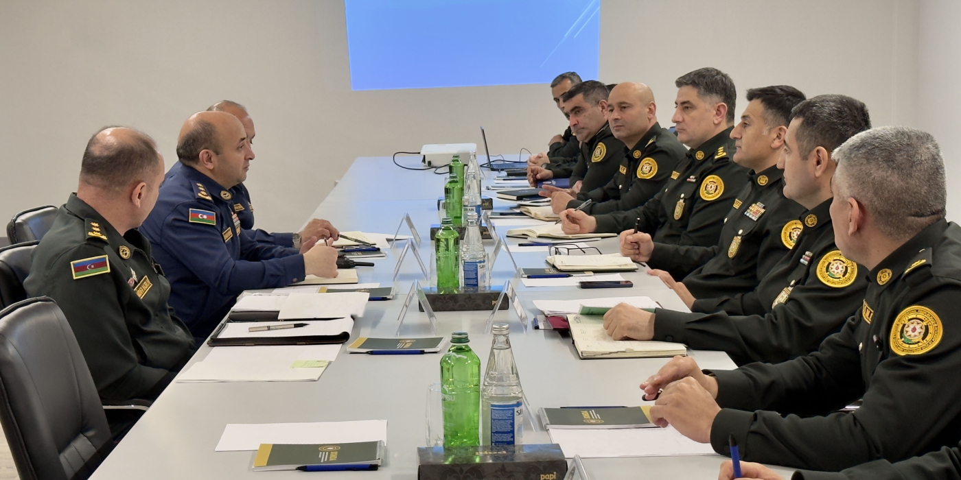 Strateji Obyektlərin Mühafizəsi Dövlət Agentliyində Müdafiə Nazirliyinin əməkdaşlarının iştirakı ilə iclas keçirilmişdir