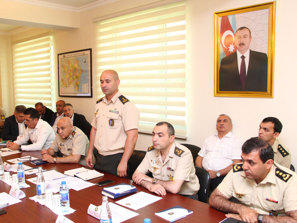 «İxrac boru kəmərləri obyektlərinin təhlükəsizliyinin gücləndirilməsinə dair Tədbirlər Planı»nın icrasını təmin etmək məqsədilə Strateji Obyektlərin Mühafizəsi Dövlət Agentliyində iclas keçirilmişdir