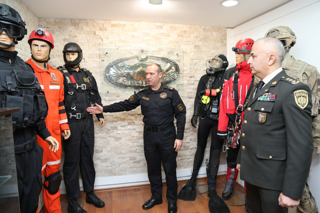 Strateji Obyektlərin Mühafizə Dövlət Agentliyinin nümayəndə heyəti Türkiyədə səfərdə olub