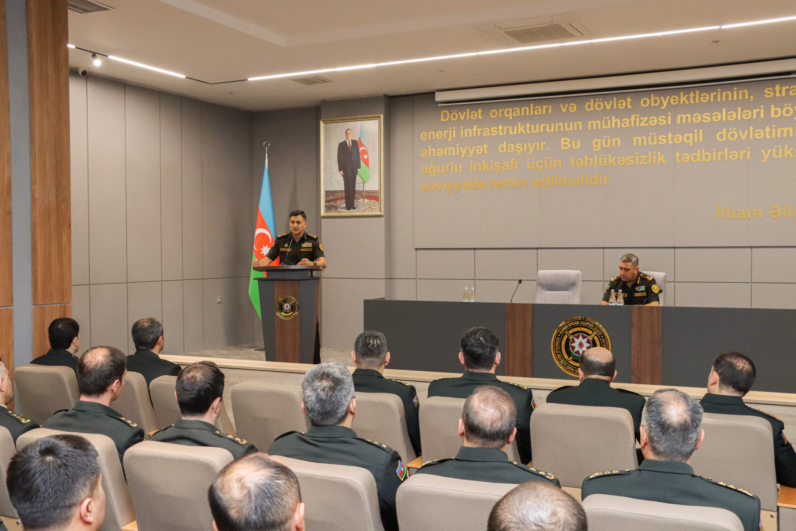 Strateji Obyektlərin Mühafizəsi Dövlət Agentliyində Anım Günü ilə bağlı tədbirlər keçirilib