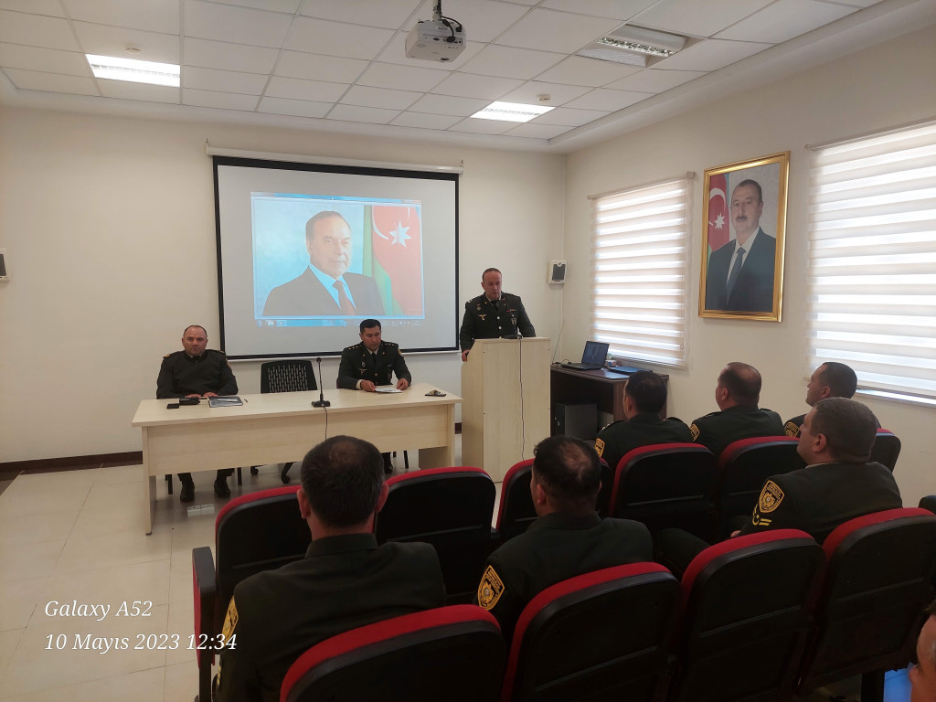 Strateji Obyektlərin Mühafizəsi Dövlət Agentliyinin regional idarələrində Azərbaycan xalqının Ümummilli Lideri, Ulu Öndər Heydər Əliyevin anadan olmasının 100 illiyinə həsr olunmuş tədbirlər keçirilmişdir.