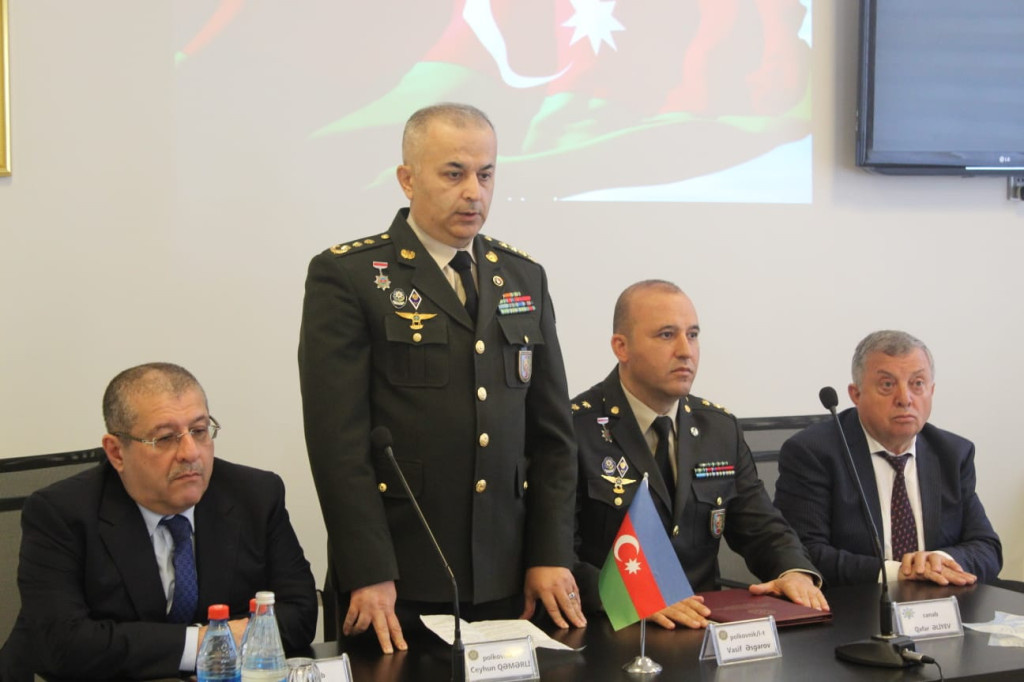 Strateji Obyektlərin Mühafizəsi Dövlət Agentliyinin Qaradağ regional idarəsində Heydər Əliyevin 100 illiyi ilə əlaqədar konfrans keçirilib