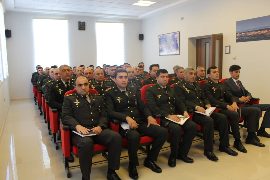 Strateji Obyektlərin Mühafizəsi Dövlət Agentliyinin Qaradağ regional idarəsində Heydər Əliyevin 100 illiyi ilə əlaqədar konfrans keçirilib