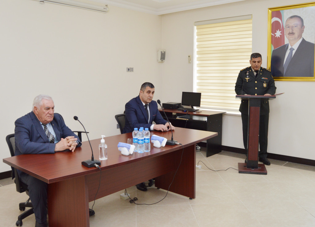 Strateji Obyektlərin Mühafizəsi Dövlət Agentliyinin Siyəzən regional idarəsi Heydər Əliyevin 100 illik yubileyi ilə bağlı tədbir keçirdi.