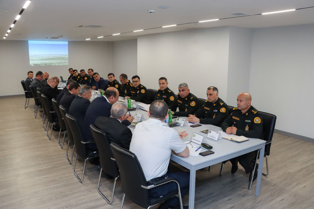 Azərbaycan Respublikası Strateji Obyektlərin Mühafizəsi Dövlət Agentliyində ixrac neft-qaz boru kəmərlərinin təhlükəsizliyinin gücləndirilməsinə dair iclas keçirilmişdir