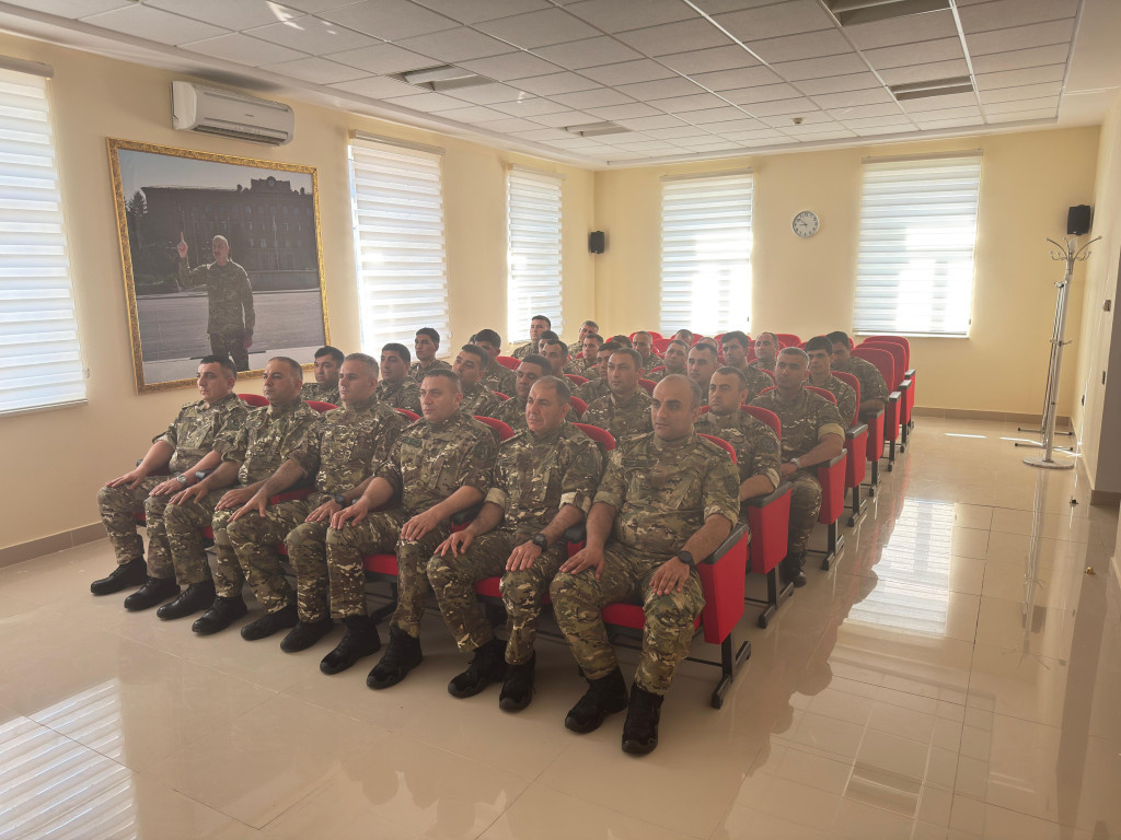 Strateji Obyektlərin Mühafizəsi Dövlət Agentliyinin regional idarələrində 15 iyun - Milli Qurtuluş Gününə həsr olunmuş tədbirlər keçirilib
