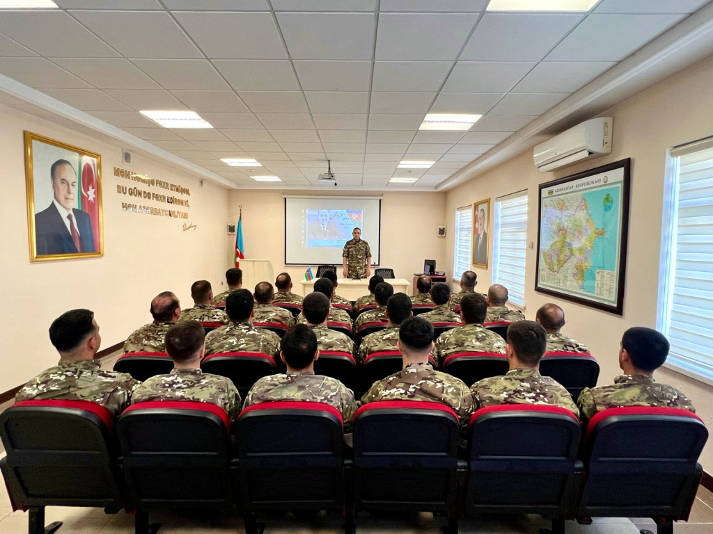 Strateji Obyektlərin Mühafizəsi Dövlət Agentliyinin regional idarələrində 15 iyun - Milli Qurtuluş Gününə həsr olunmuş tədbirlər keçirilib
