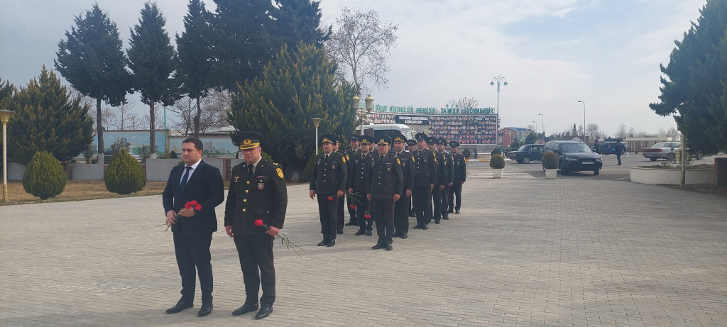 Strateji Obyektlərin Mühafizəsi Dövlət Agentliyinin Ağstafa regional idarəsinin şəxsi heyəti Heydər Əliyev Mərkəzində olublar