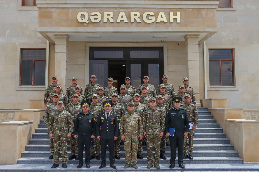 Strateji Obyektlərin Mühafizəsi Dövlət Agentliyində hərbi qulluqçuların ilkin hazırlıq kursu başa çatmışdır