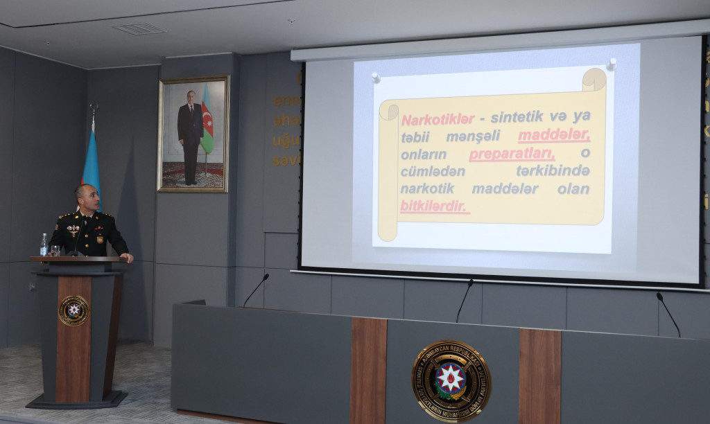 Narkomanlığın cəmiyyətə və insan sağlamlığına zərəri barədə tədbir keçirilib