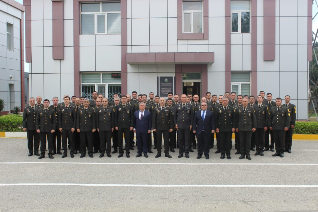 Strateji Obyektlərin Mühafizəsi Dövlət Agentliyinin Qaradağ regional idarəsində Heydər Əliyevin 100 illiyi ilə əlaqədar konfrans keçirilib